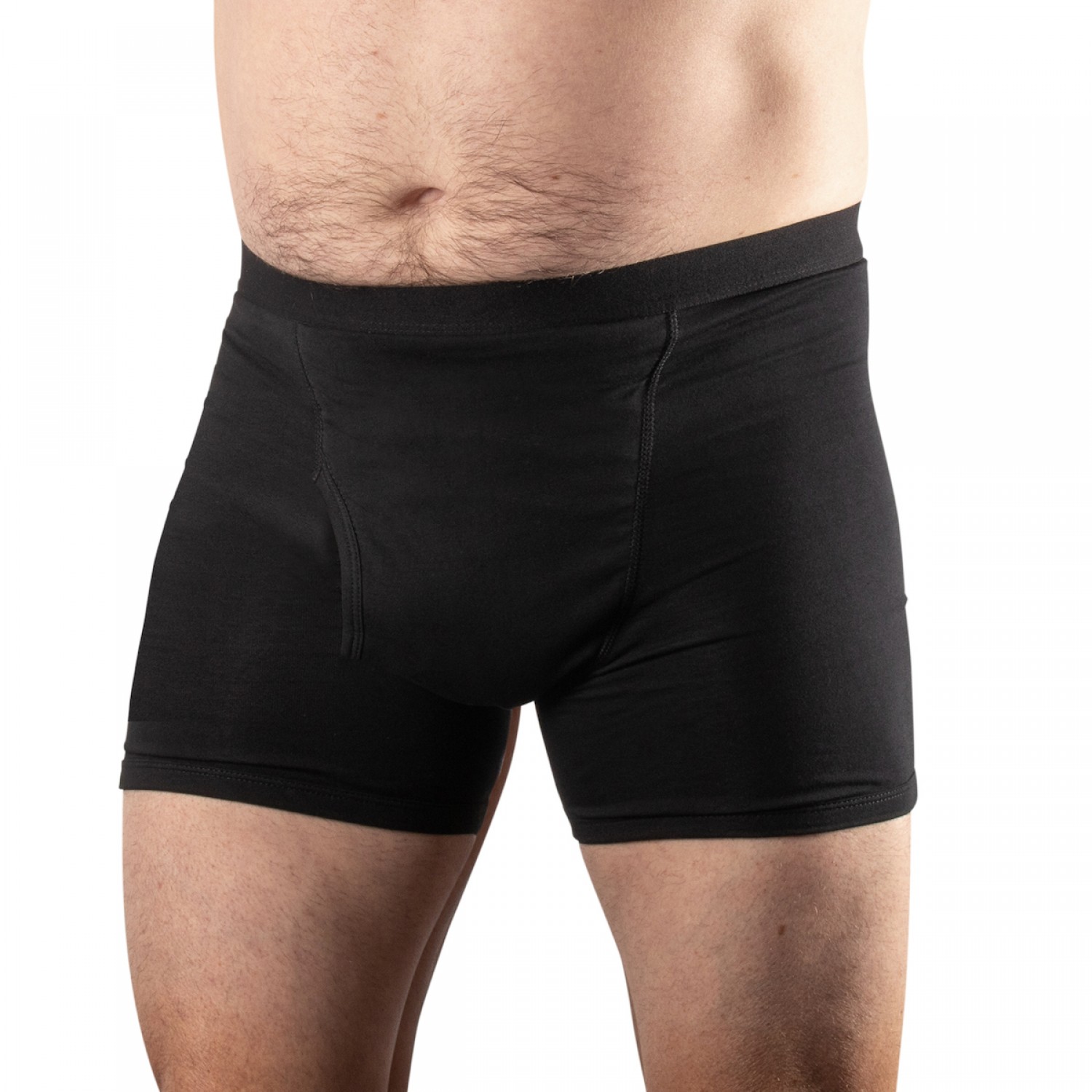 Conni Mens Kalven Black Reusable Absorbent underwear for men